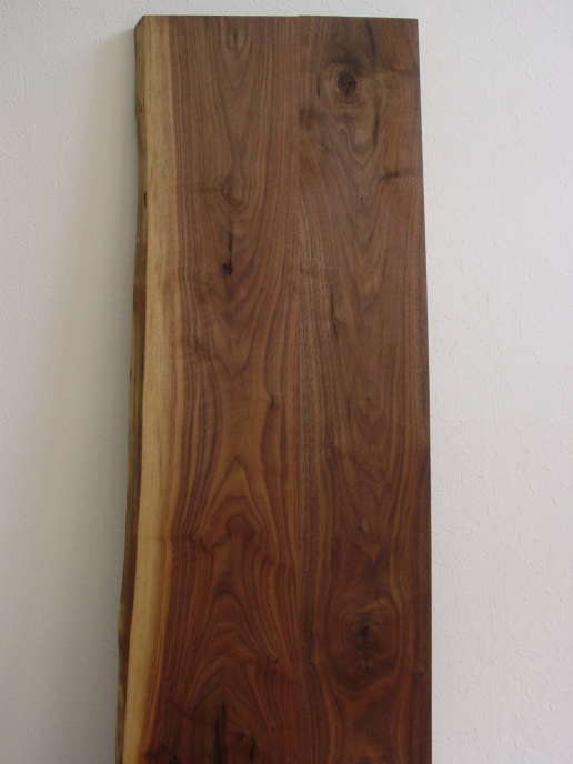 ウォールナット耳付 無垢の木材販売 real-wood